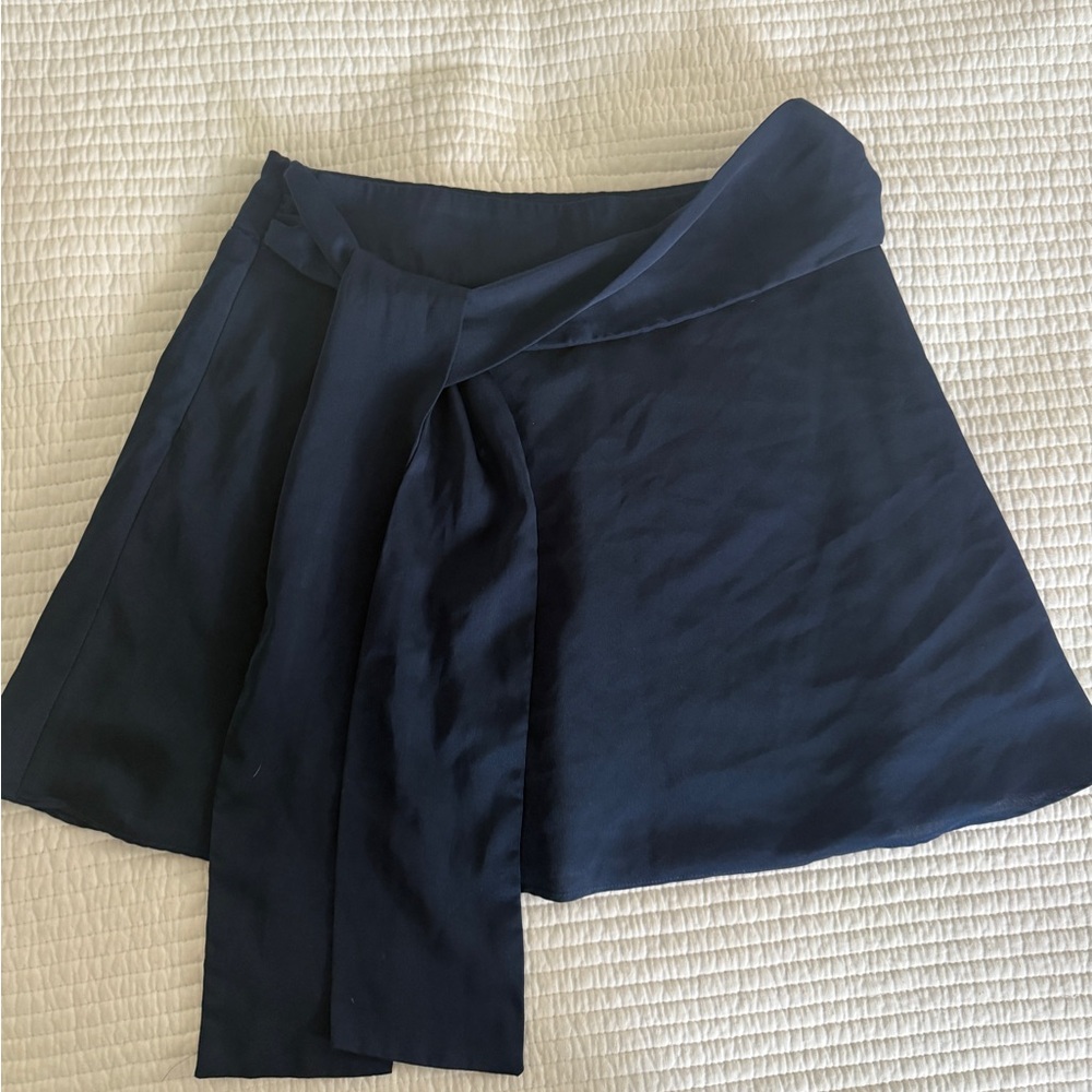 Boutique Navy Mini Skirt